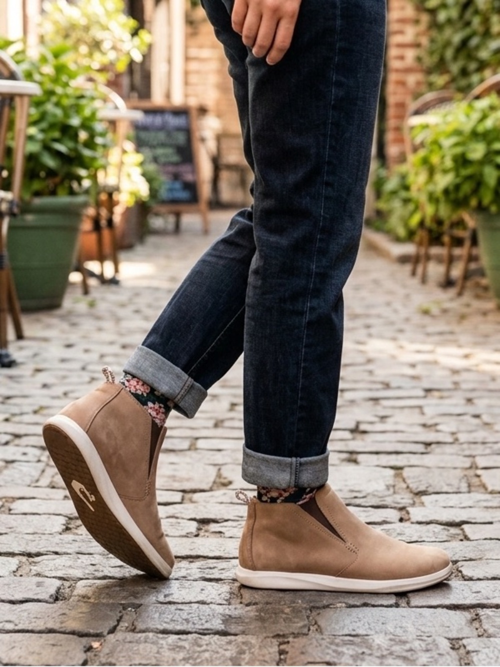 OluKai Taupe Boots sz 10